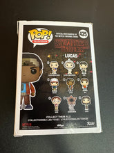 Load image into Gallery viewer, FUNKO POP STRANGER THINGS LUCAS 425 BOX DAMAGE
