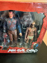 Load image into Gallery viewer, NECA STARZ SERIES ASH VS EVIL DEAD BLOODY ASH FACES DEMON SPAWN PREOWNED FIGURES
