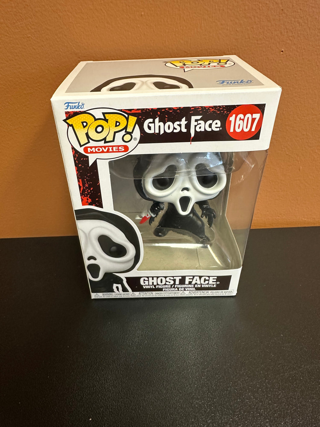 FUNKO POP 2024 SCREAM GHOST FACE WITH KNIFE 1607