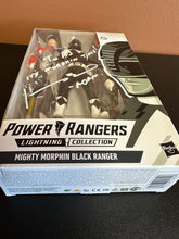 Load image into Gallery viewer, Hasbro Power Rangers Lightning Collection Black Ranger Signed JOHNNY YONG BOSH “Adam” NO COA
