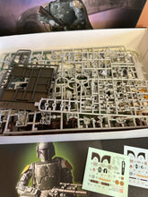 Load image into Gallery viewer, Bandai Star Wars 1/12 Scale Boba Fett Plastic Model Kit BUILT HELMET
