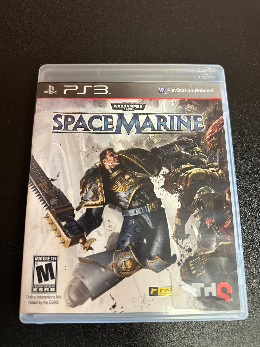 PLAYSTATION 3 PS3 WARHAMMER 40,000 SPACE MARINE PREOWNED