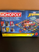 Load image into Gallery viewer, MONOPOLY MARVEL SPIDER-MAN NEW SEALED
