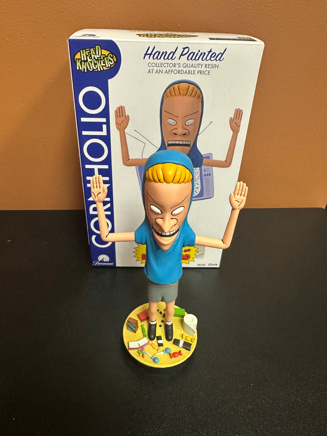 NECA HEAD KNOCKERS CORNHOLIO BEAVIS BOBBLEHEAD