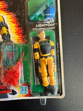 Load image into Gallery viewer, Hasbro G.I. Joe 1987 Lightfoot Explosives Expert on Card Not Mint
