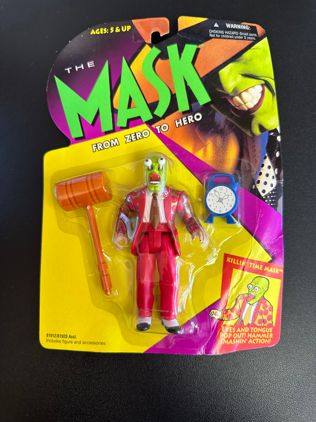 KENNER THE MASK FROM ZERO TO HERO KILLIN’ TIME MASK