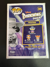 Load image into Gallery viewer, FUNKO POP DISNEY DARK WING DUCK NEGATRON GITD 2017 CONV. 300 BOX DAMAGE
