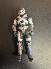 Load image into Gallery viewer, McFarlane Toys Halo Reach Spartan CQC Custom White Male Figure Preowned
