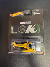 Load image into Gallery viewer, Hot Wheels Premium Marvel Loki Thanoscopter
