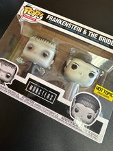 Load image into Gallery viewer, FUNKO POP FRANKENSTEIN &amp; THE BRIDE 2 PACK HOT TOPIC
