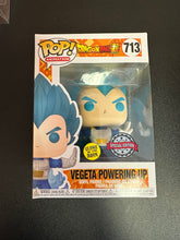 Load image into Gallery viewer, FUNKO POP DRAGONBALL SUPER VEGETA POWERING UP GITD SPECIAL 713
