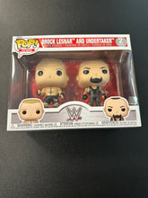 Load image into Gallery viewer, FUNKO POP WWE BROCK LESNAR AND UNDERTAKER 2 PACK
