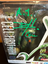 Load image into Gallery viewer, S.H.Figuarts DRAGONBALL Z CELL FIRST FORM SIGNED DAMEON CLARKE NO COA
