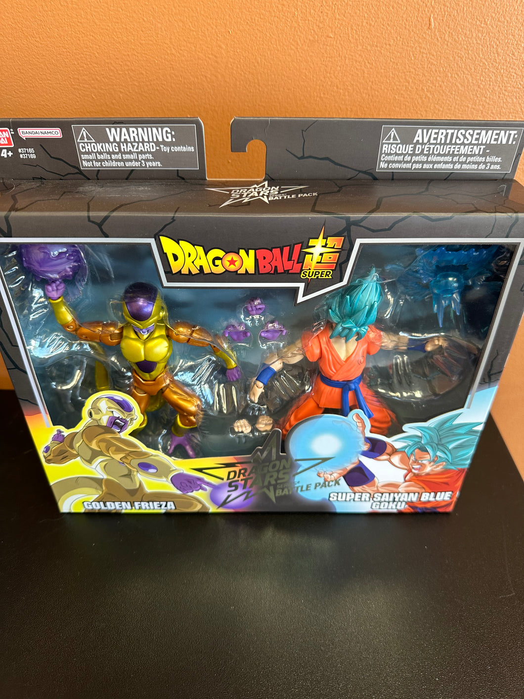 Dragonball Super Golden Frieza & Super Saiyan Blue Goku Dragon Stars Series