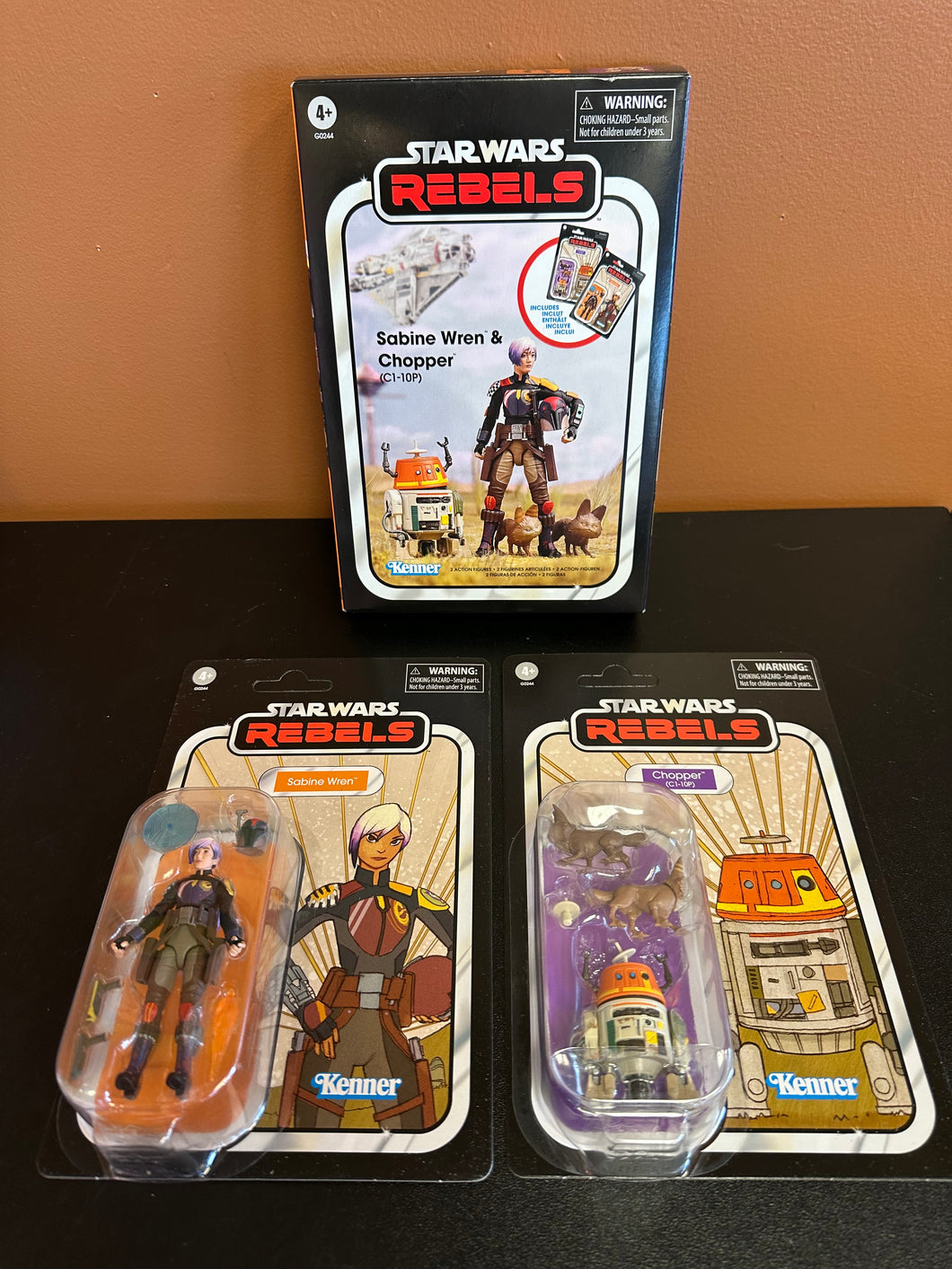 Kenner Star Wars Rebels Sabine Wren & Chopper(C1-10P) 2 Pack