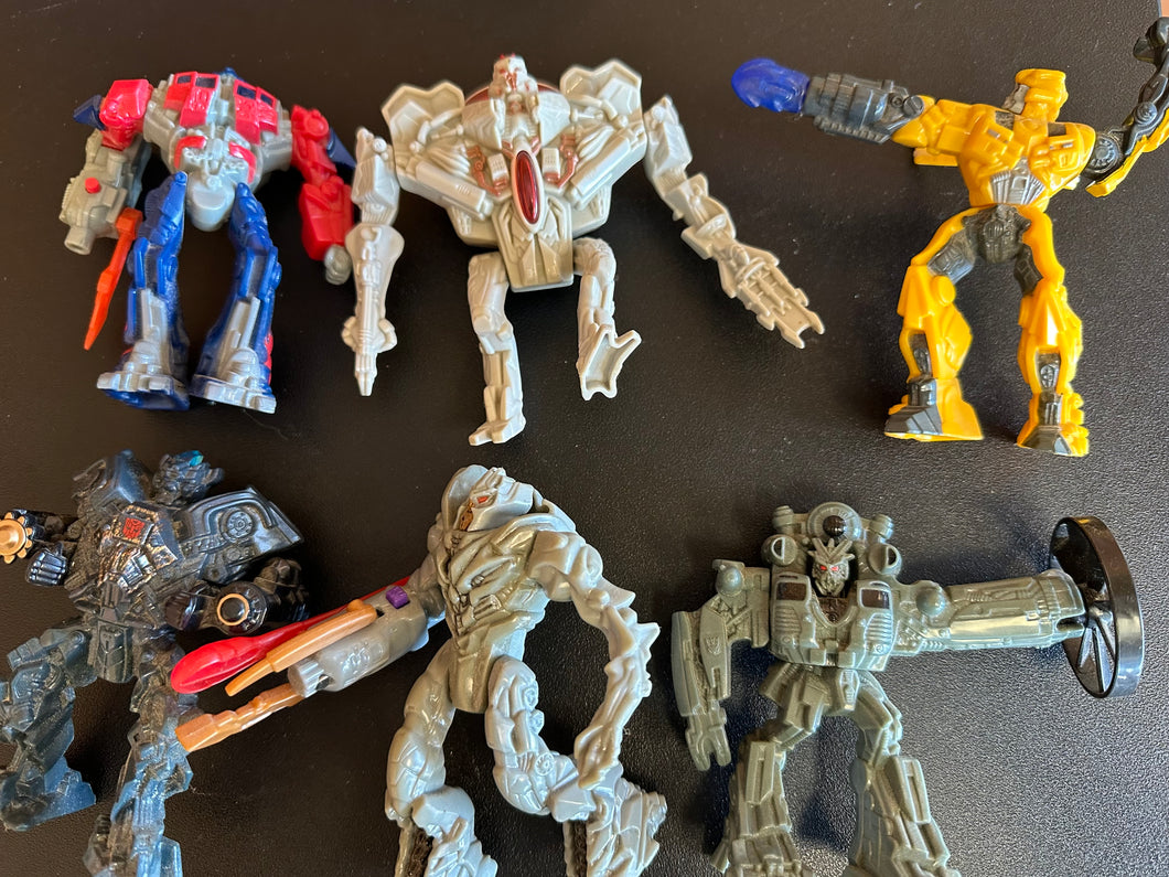 McDonald’s 2010 Transformers Toys Set of 6