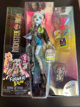 Load image into Gallery viewer, Monster High Frankiestein with Watzie 2024
