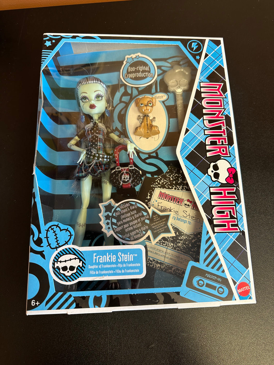 Monster High Boo-Original Frankie Stein with Watzit 2024