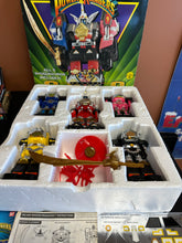 Load image into Gallery viewer, Bandai Saban’s MMPR Deluxe Shogun Megazord Preowned Complete Figure with Accessories
