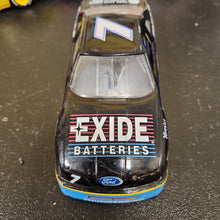 Load image into Gallery viewer, 1:24 Diecast #7 Geoff Bodine Exide Batteries Ford 1992 Nascar
