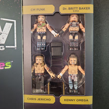 Load image into Gallery viewer, AEW Minimates 4 pack Series 1 CM Punk Britt Baker
