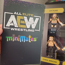 Load image into Gallery viewer, AEW Minimates 4 pack Series 1 CM Punk Britt Baker
