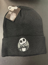 Load image into Gallery viewer, BIOWORLD THE NIGHTMARE BEFORE CHRISTMAS JACK CUFF BEANIE
