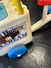 Load image into Gallery viewer, Playskool Good Humor Ice Cream Little Kid’s Ride On with Orange Popsicle Preowned
