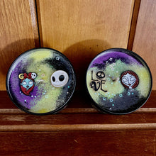Load image into Gallery viewer, Jack &amp; Sally Candle | Halloween and Christmas | Vegan
