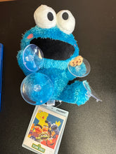 Load image into Gallery viewer, KIDROBOT SESAME STREET COOKIE MONSTER SUCTION CUP WINDOW CLING PLUSH
