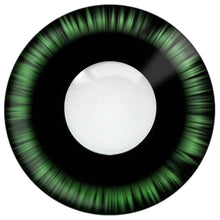 Load image into Gallery viewer, Green Manga Anime Contact Lenses
