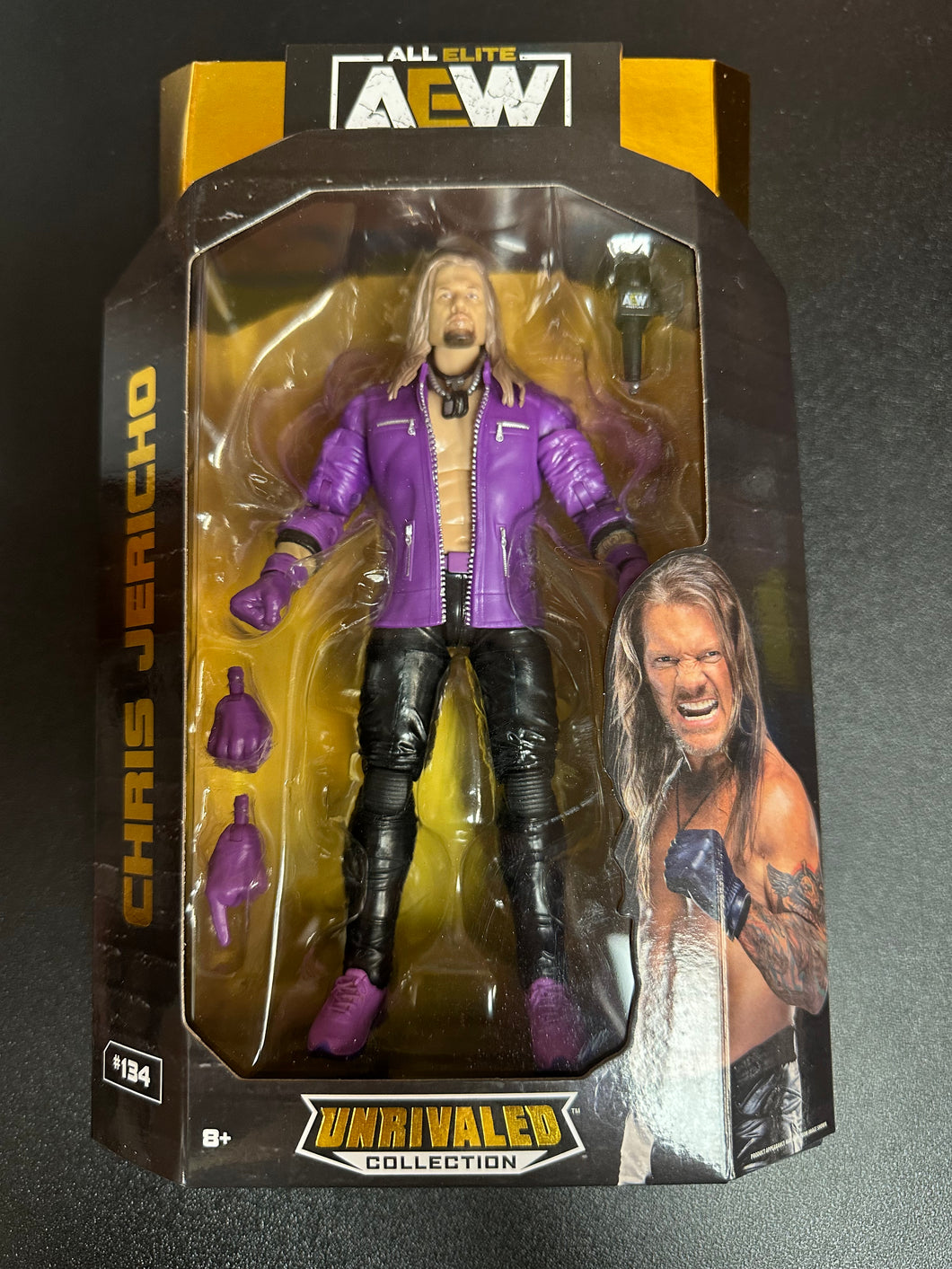 AEW UNRIVALED COLLECTION CHRIS JERICHO #134 WALMART EXCLUSIVE