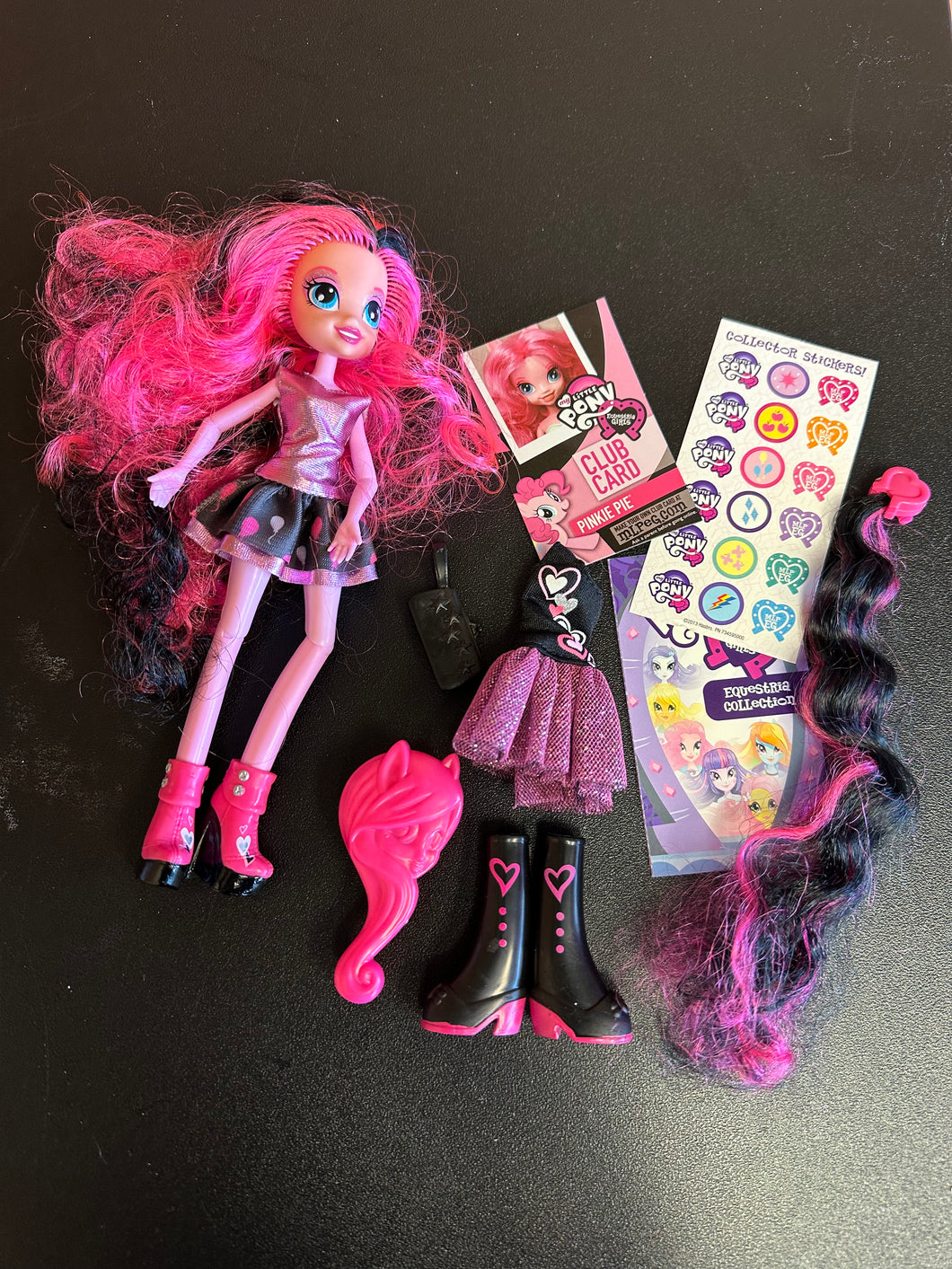 My Little Pony Equestria Girls Pinkie Pie Boutique Target Preowned Doll