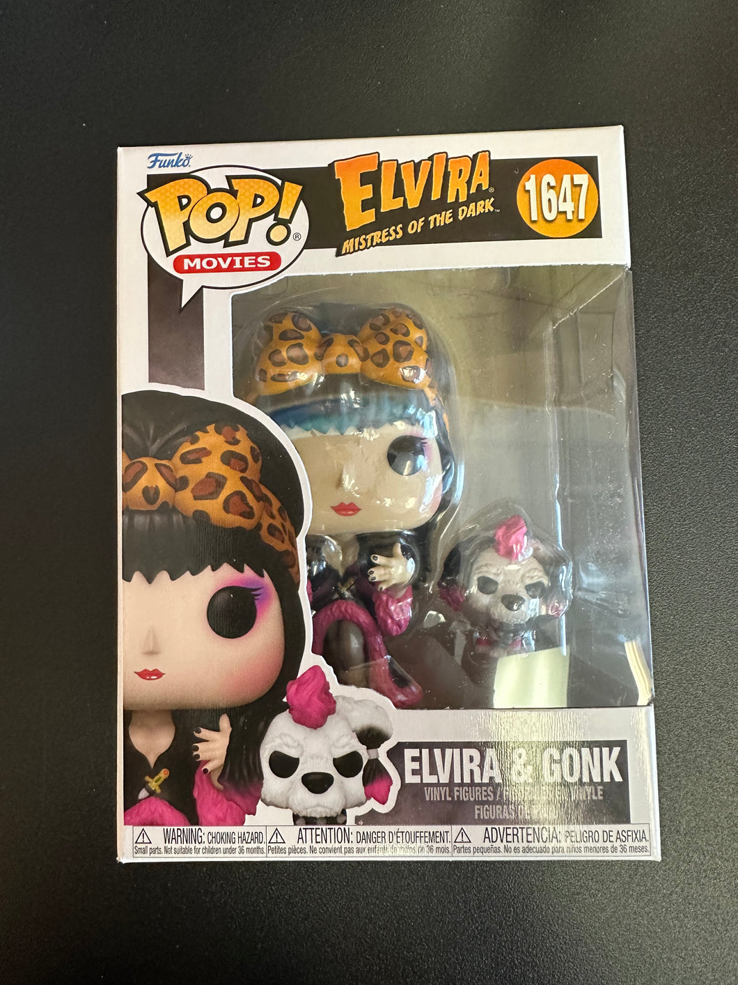 FUNKO POP MISTRESS OF THE DARK ELVIRA & GONK 1647