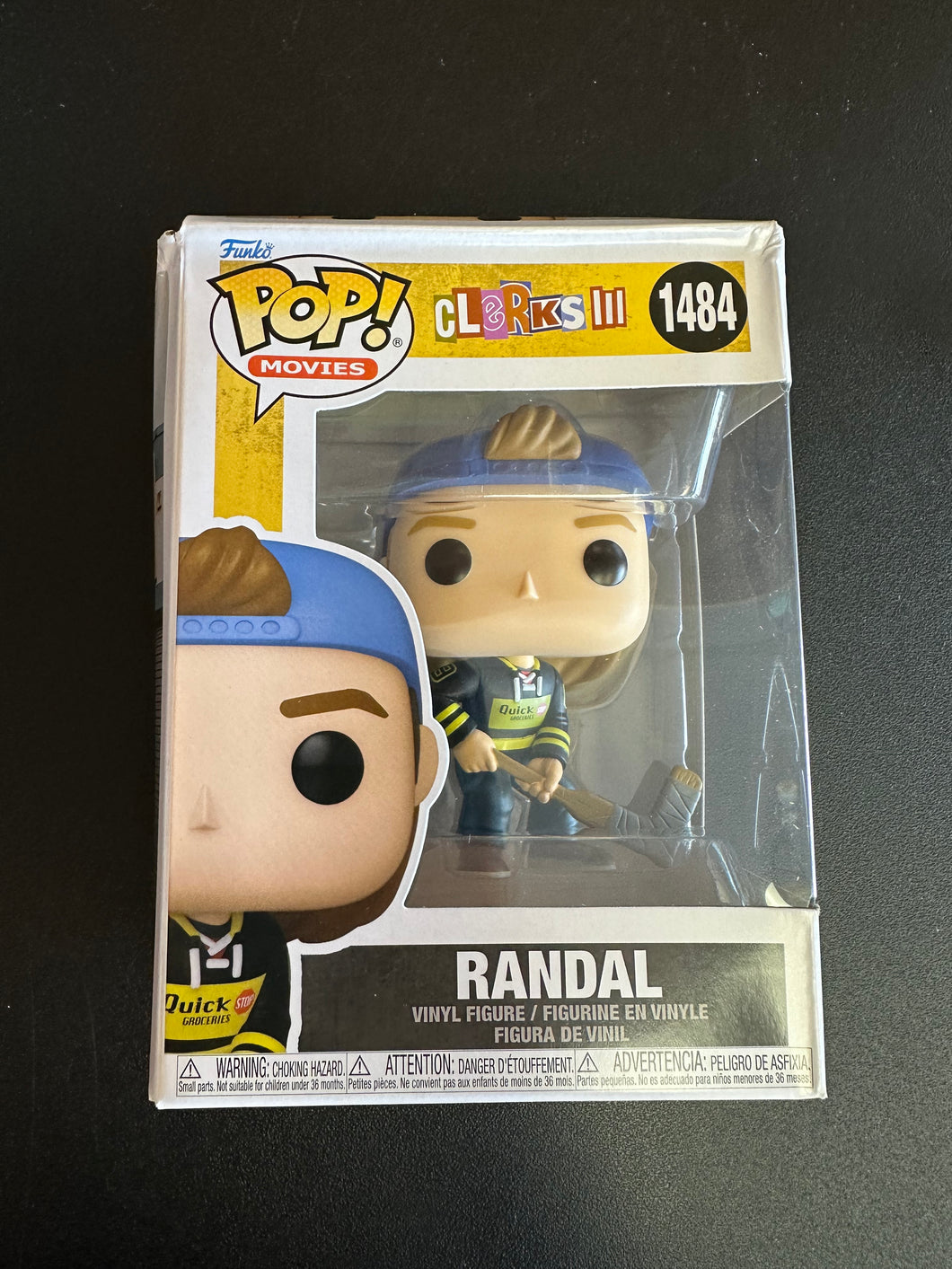 FUNKO POP MOVIES CLERKS III RANDAL 1484 BOX DAMAGE