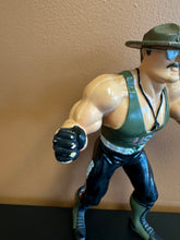 Load image into Gallery viewer, LJN 1987 SGT. SLAUGHTER G.I. JOE MAILAWAY WRESTLER READ DETAILS
