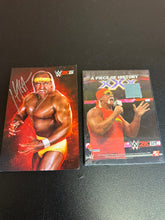 Load image into Gallery viewer, WWE 2K15 HULK HOGAN AUTOGRAPH &amp; PIECE OF HISTORY PLAQUE
