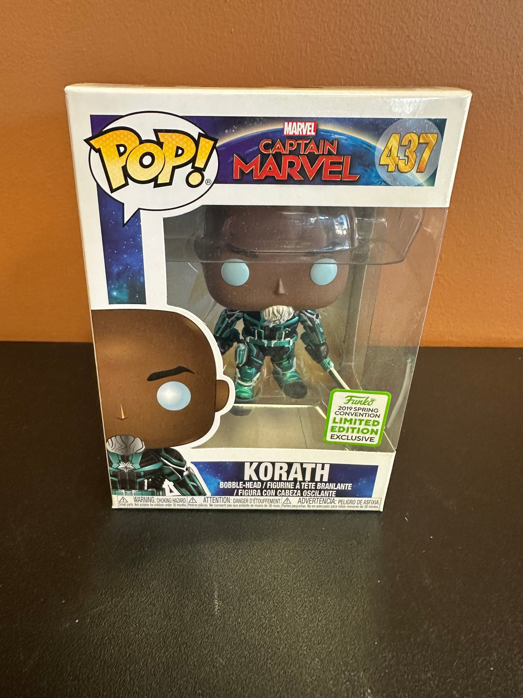 FUNKO POP CAPTAIN MARVEL KORATH 2019 SPRING CONV. 437