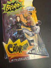 Load image into Gallery viewer, Mattel Batman Classic TV Series Catwoman 2013 Card Damage
