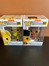 Load image into Gallery viewer, FUNKO POP HEY ARNOLD! BANANA ARNOLD &amp; STRAWBERRY GERALD GAMESTOP SET OF 2
