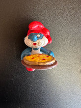 Load image into Gallery viewer, Schleich 1984 Peyo Pizza Papa Smurf  2” Figure
