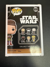 Load image into Gallery viewer, FUNKO POP STAR WARS YOUNG LEIA WITH LOLA SDCC 2023 EXCLUSIVE 659 BOX DAMAGE
