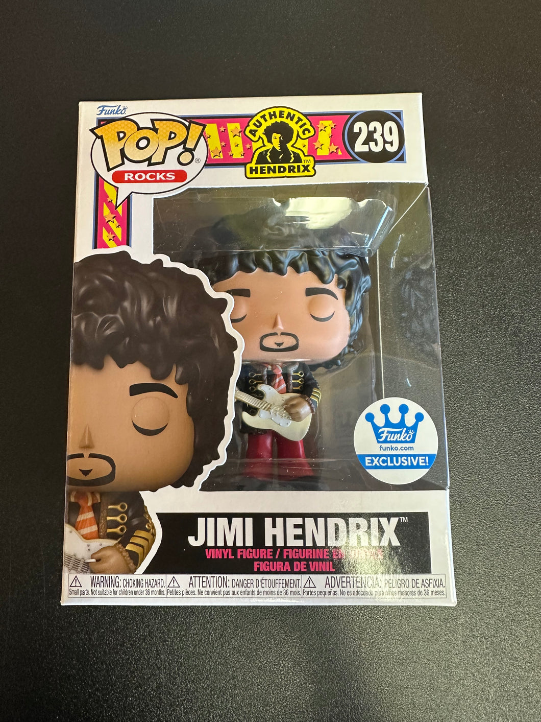 FUNKO POP ROCKS JIMI HENDRIX EXCLUSIVE 239