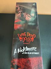 Load image into Gallery viewer, Living Dead Dolls Presents Nightmare on Elm Street Freddy Krueger Figure with Sound
