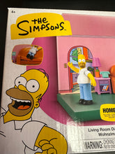 Load image into Gallery viewer, JAKKS The Simpsons 2.5” Scale Living Room Diorama with Homer
