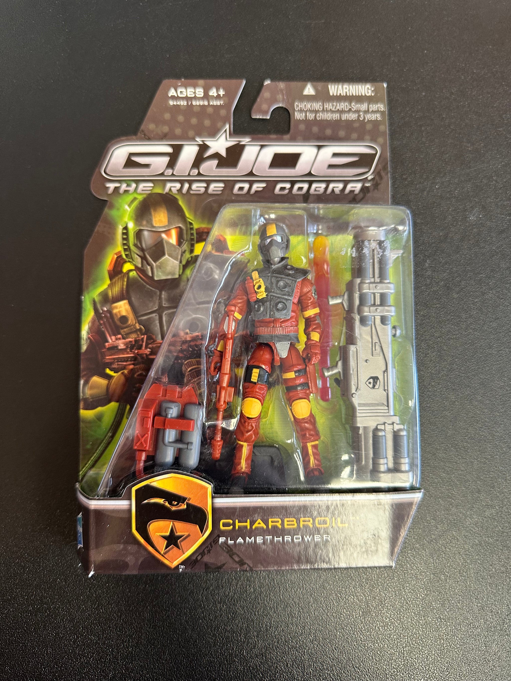 John × MORG　ジェリーロジャー Hasbro G. I. Joe Rise of Cobra Charbroil Flamethrower Figure