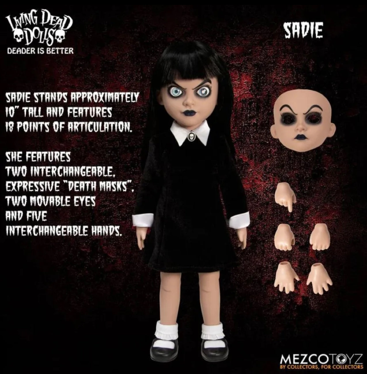 Living Dead Doll LDD Sadie Sealed – Hitchhiker Toys