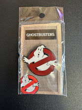 Load image into Gallery viewer, GHOSTBUSTERS - NO GHOSTS GLOW IN THE DARK ENAMEL PIN
