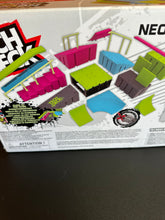 Load image into Gallery viewer, Tech Deck Neon Mega Park with 2 Finger Boards &amp; Trick Cards
