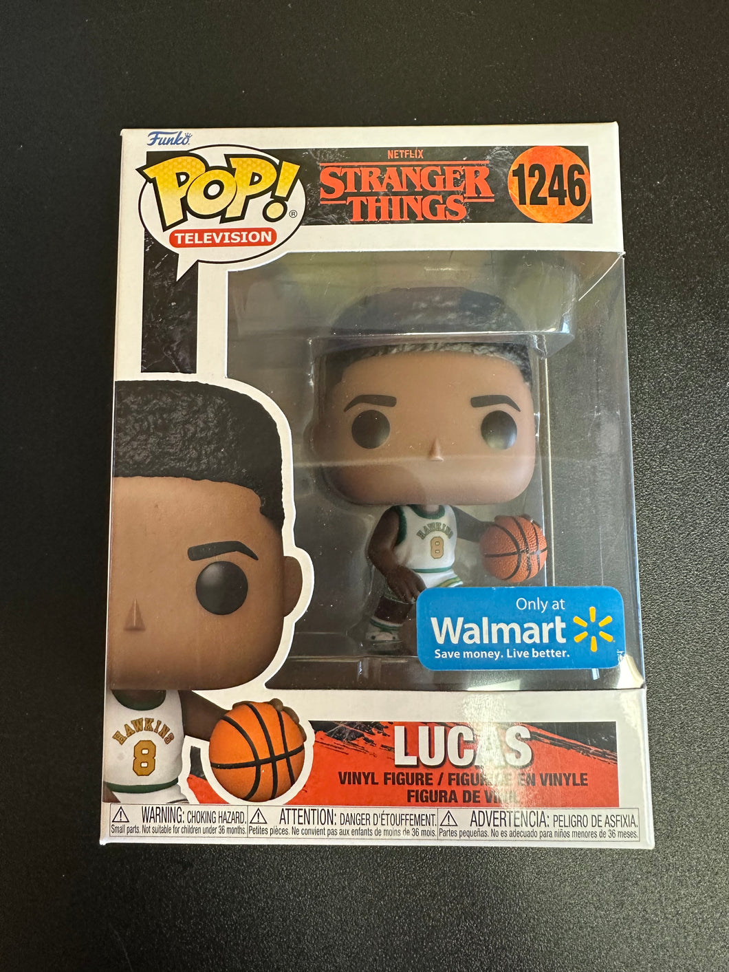 FUNKO POP STRANGER THINGS LUCAS WALMART 1246